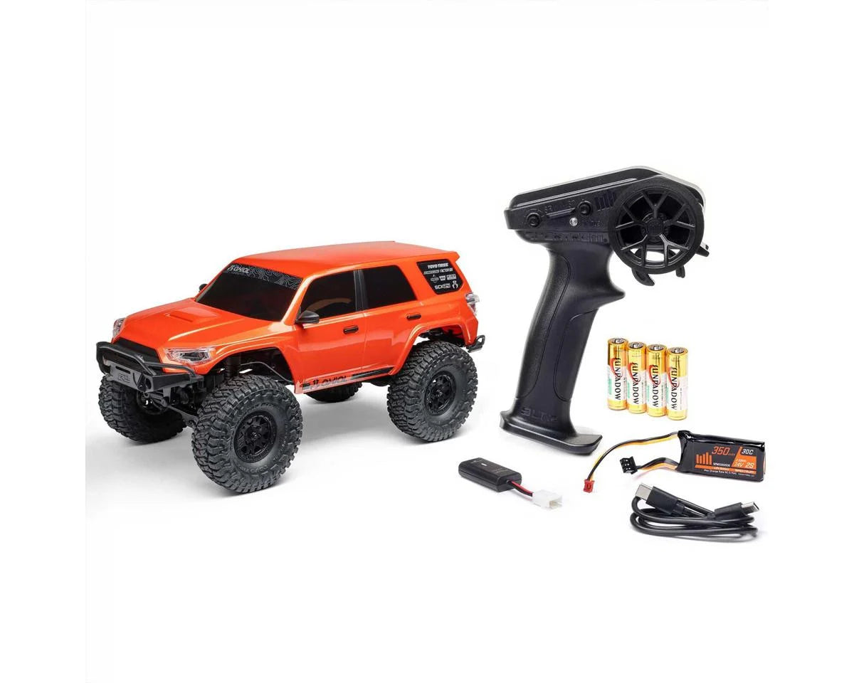 Axial SCX24 Toyota 4Runner 1/24 4WD RTR Scale Mini Crawler (Orange)